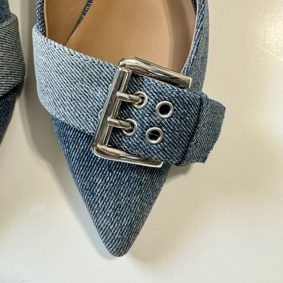 Steve Madden Denim flats - Picture 5 of 8
